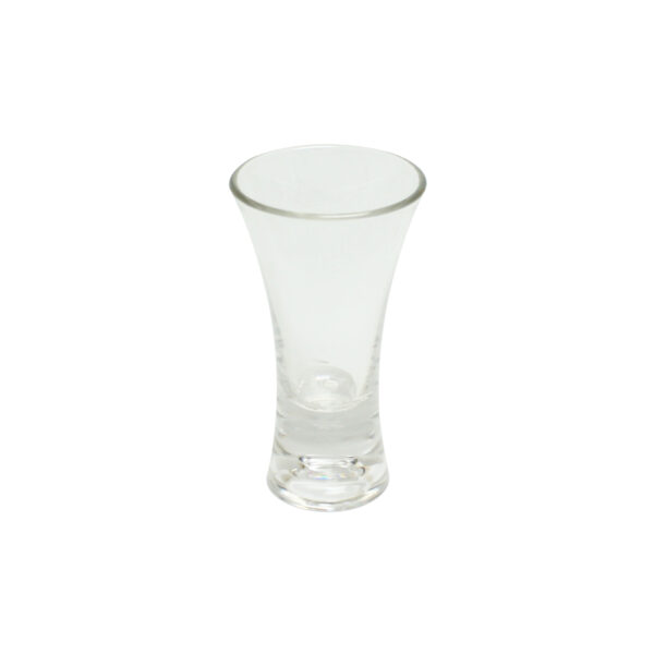 2 Oz. Flair Design Shot Glass with Heavy Base, 6/PK