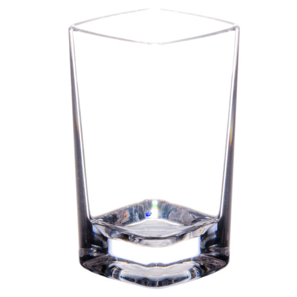 3 Oz. Square Shot Glass with Heavy Base, 6/PK