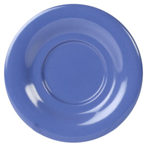 5 1/2" Dia. x 5/8" H Saucer, Purple, Melamine, 12/PK