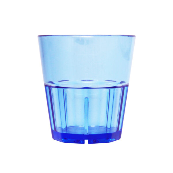 8 Oz. Polycarbonate Diamond Rock, Blue, 12/PK