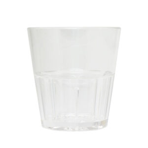 8 Oz. Polycarbonate Diamond Rock, Clear, 12/PK