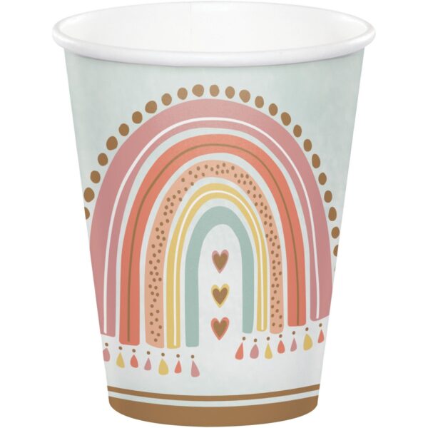 Boho Rainbow, Hot/Cold Cup 9 Oz., Case of 96