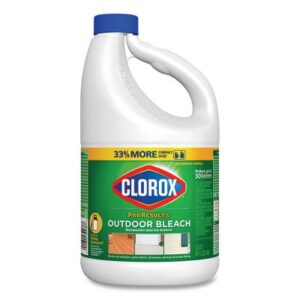 Clorox Outdoor Bleach, 81 oz Bottle, 6/Carton