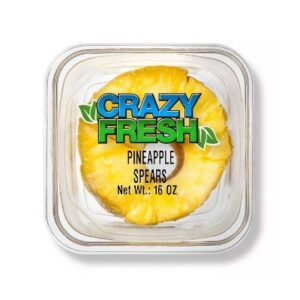 Crazy Fresh Pineapple Spears - 16oz