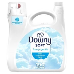 Downy Free & Gentle HE Compatible Ultra Liquid Fabric Softener - 140 fl oz