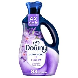 Downy Ultra Soft + Calm Lavender & Vanilla Beans Liquid Fabric Softener - 56 fl oz