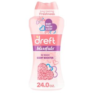 Dreft Blissfuls Baby Fresh Scent In-Wash Scent Booster Beads - 24oz