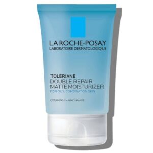 La Roche Posay, Toleriane Double Repair Matte Face Moisturizer, Daily Gel Face Moisturizer with Ceramide and Niacinamide for Oily Skin - 2.5 fl oz