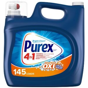 Purex Oxi Liquid Laundry Detergent - 218 fl oz