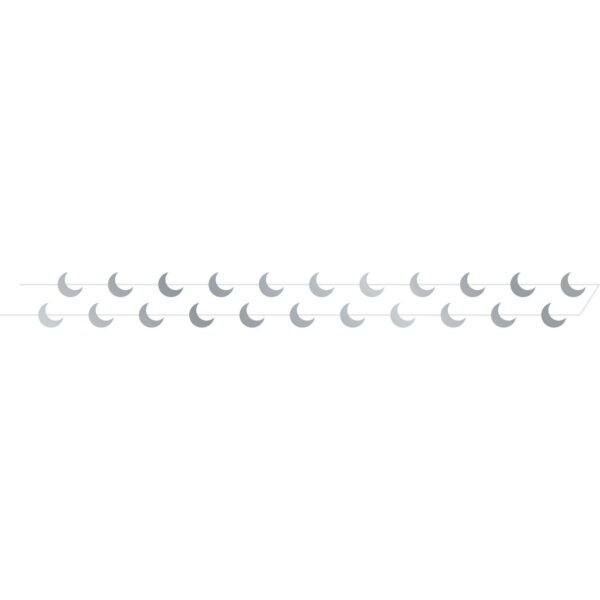 Starry Night, Moon Garland, Foil, Case of 12