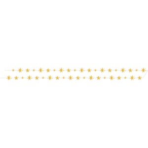 Starry Night, Stars Garland, Foil, Case of 12