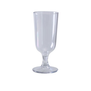 Stemware, Round Goblet, 12 Oz., 3"Dia. X 7"H, SAN PLASTIC, Clear, Case of 24