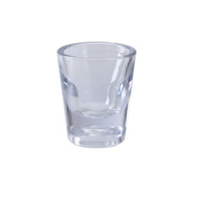 Stemware, Round Shot Glass, 1 Oz., 2"Dia. X 2 3/4"H, SAN PLASTIC, Clear, Case of 24