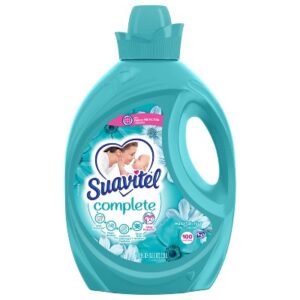 Suavitel Complete Scented Liquid Fabric Softener and Conditioner - Waterfall Mist - 100 fl oz