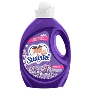 Suavitel Scented Liquid Fabric Softener and Conditioner - Lavender - 105 fl oz