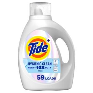 Tide Free & Gentle High Efficiency Hygienic Clean Heavy Duty Laundry Detergent Liquid Soap - 84 fl oz