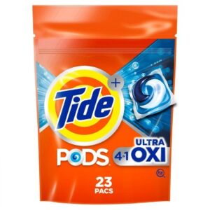 Tide Pods Ultra Oxi Laundry Detergent Pacs - 21oz/23ct