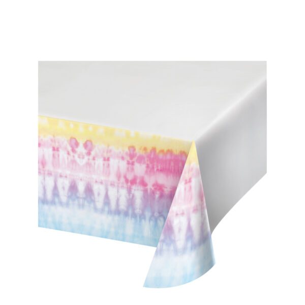 Tie Dye Party 54" X 102" Tablecover, Case of 6